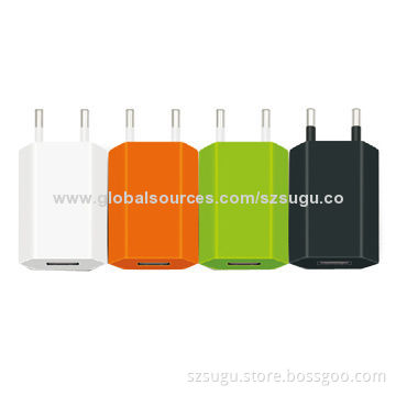 2014 fancy design 1A home charger for iPhone